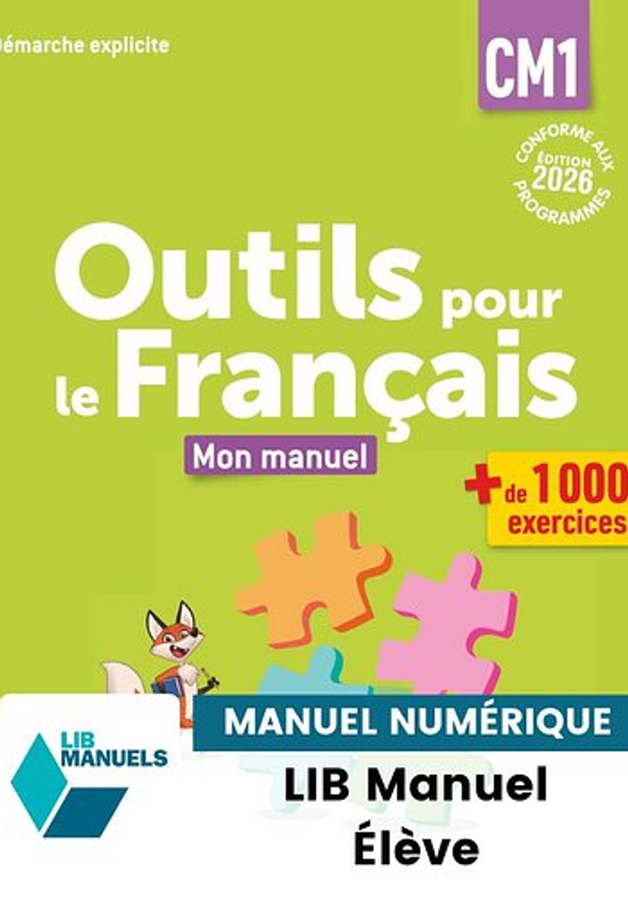 Outils pour le Français CM1 (2026)