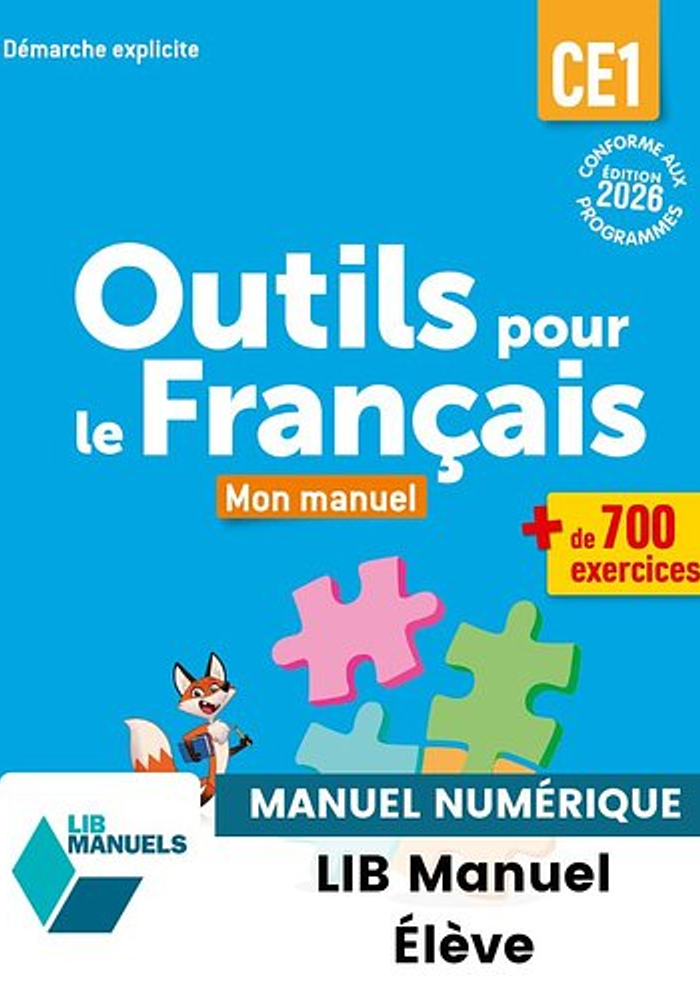 Outils pour le Français CE1 (2026)