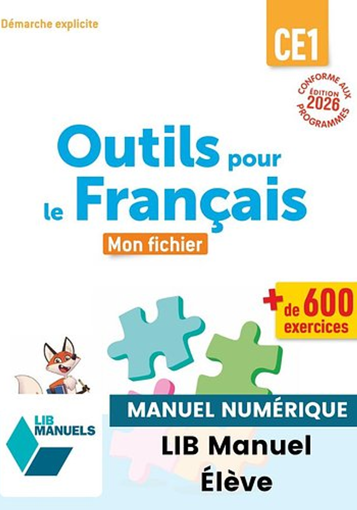 Outils pour le Français CE1 (2026) - Fichier