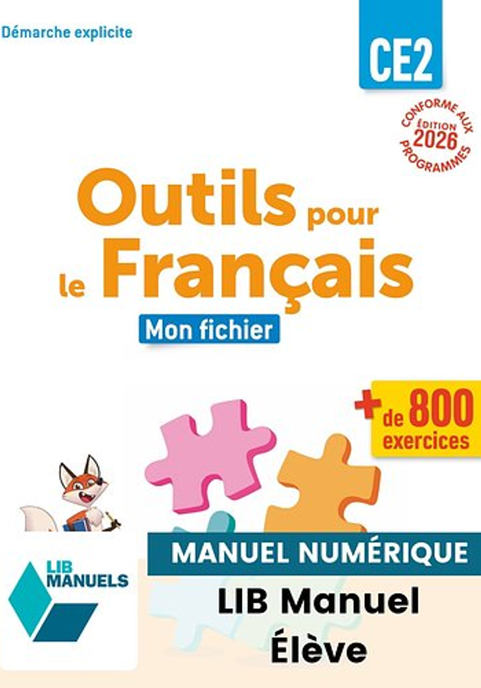Outils pour le Français CE2 (2026) - Fichier