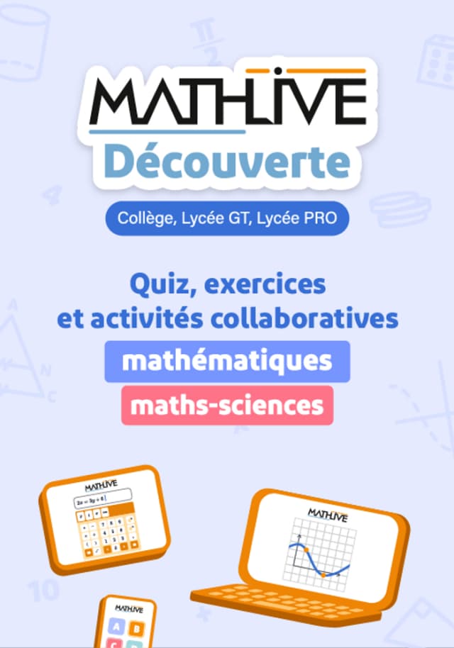 Mathlive Découverte - Version gratuite
