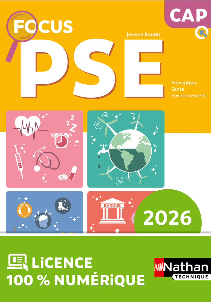 Prévention Santé Environnement - CAP - Coll. Focus PSE - Ed. 2026